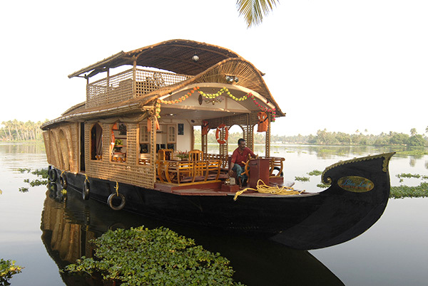 House boat in Alleppey, Boat house, Alleppey, Kerala, Backwaters, Monsoon