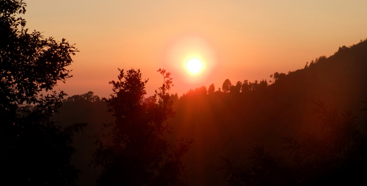 Sunset, Nainital, Lake District, Kumaon, Uttarakhand
