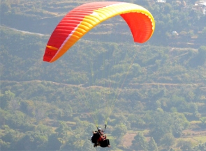 Adventure, Paragliding, Bhimtal, Kumaon, Uttarakhand