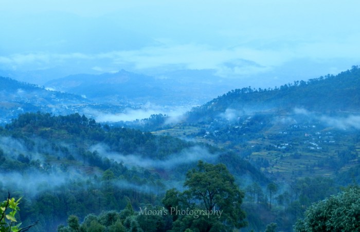 Himalayas, peak, resort, Kausani, Almora, Kumaon, Uttarakhand