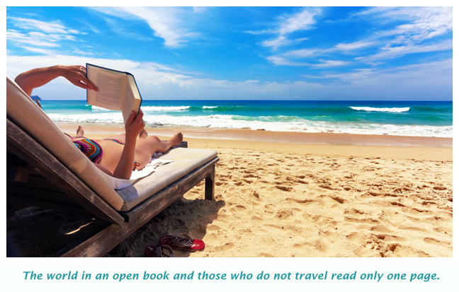 Travelling - World is an open book