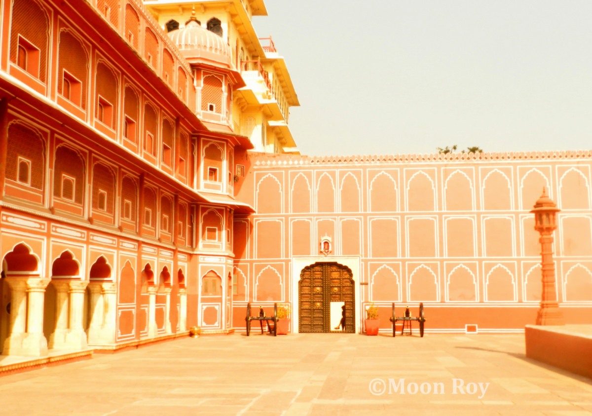 Jaipur city palace, pink city, jaipur, architecture