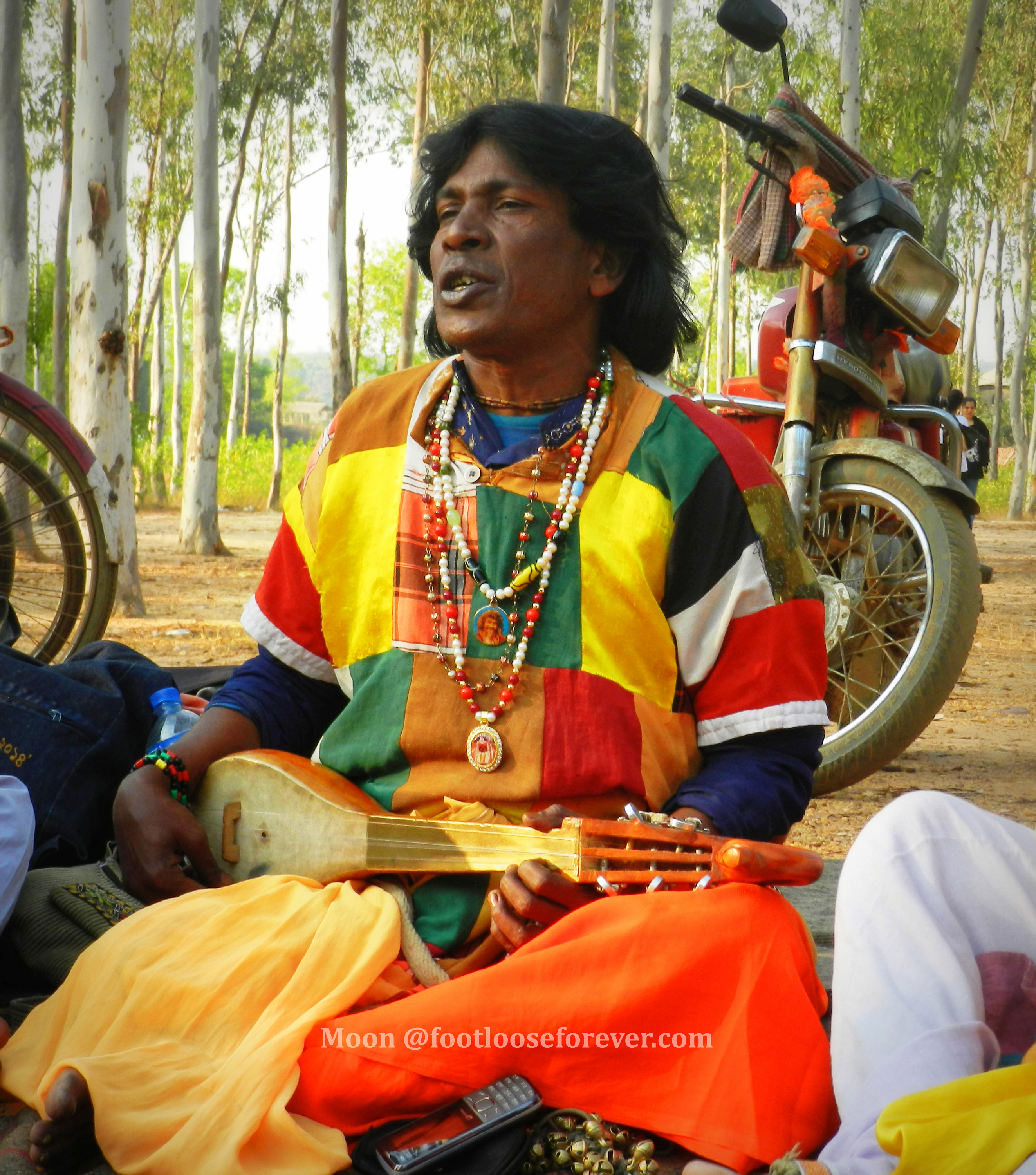 baul, folk singer, khoai, shantiniketan