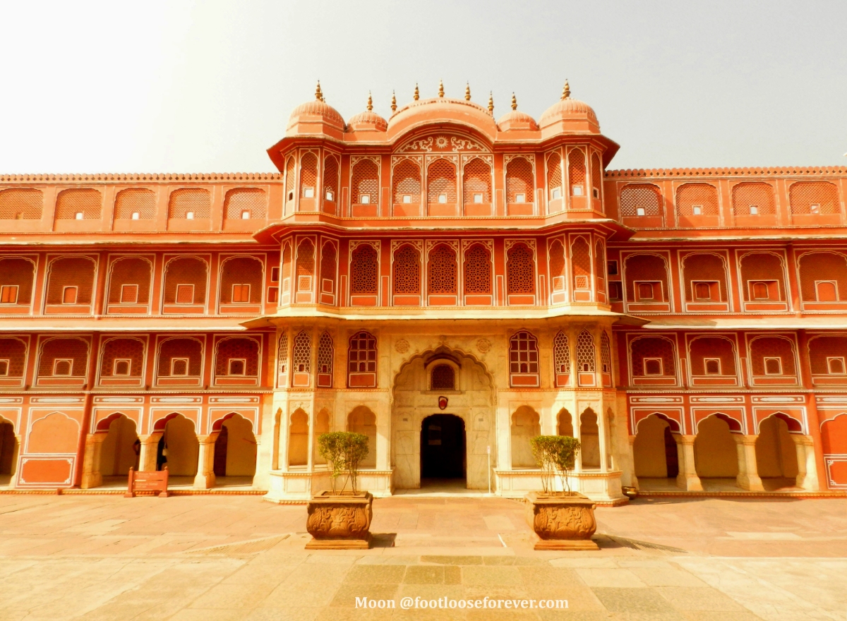 Jaipur city palace, architechture, rajasthan, India