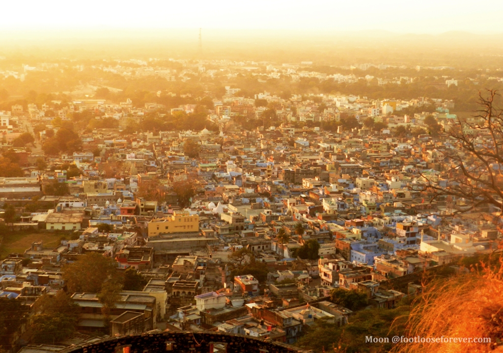 Udaipur city, udaipur from Chittor