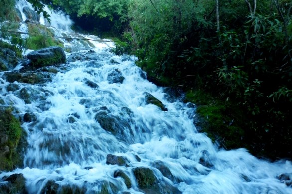 waterfall, nainital, streams