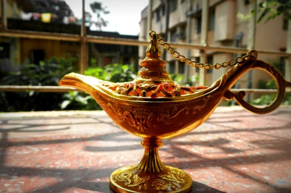 Aladin's magic lamp
