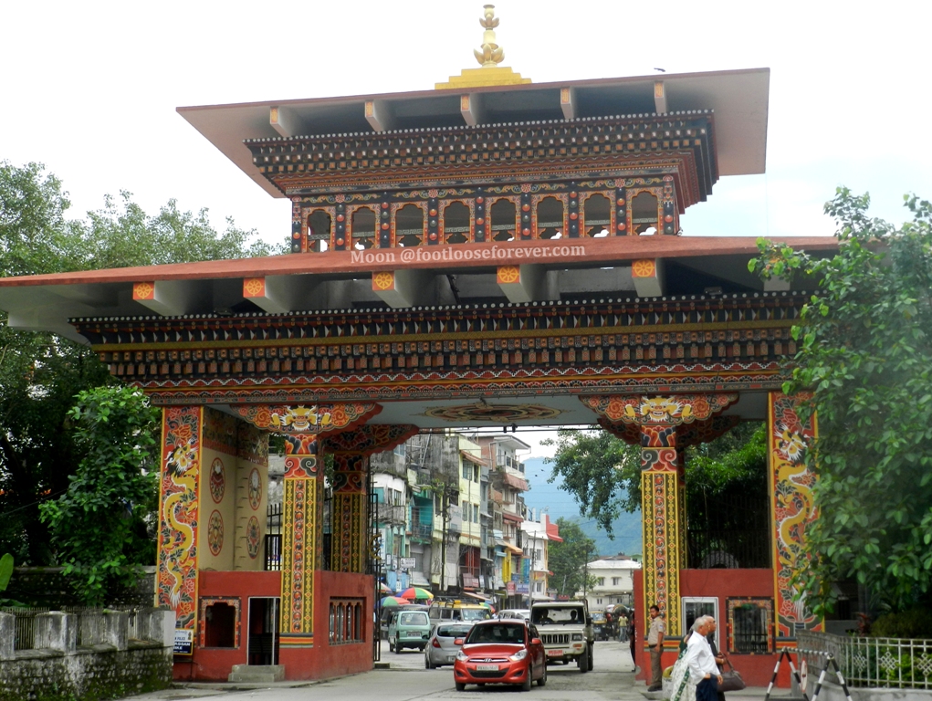 bhutan gate, phuentsholing
