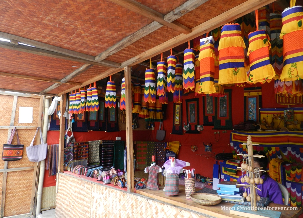 handicrafts market, thimphu, bhutan