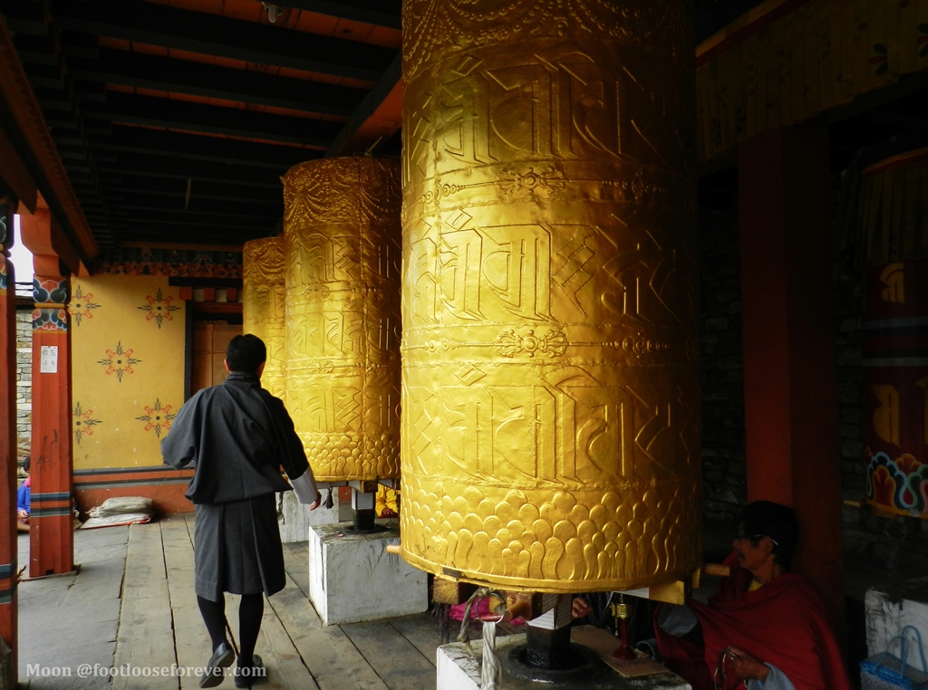 prayer wheels, National memorial, chorten, Thimphu, Bhutan