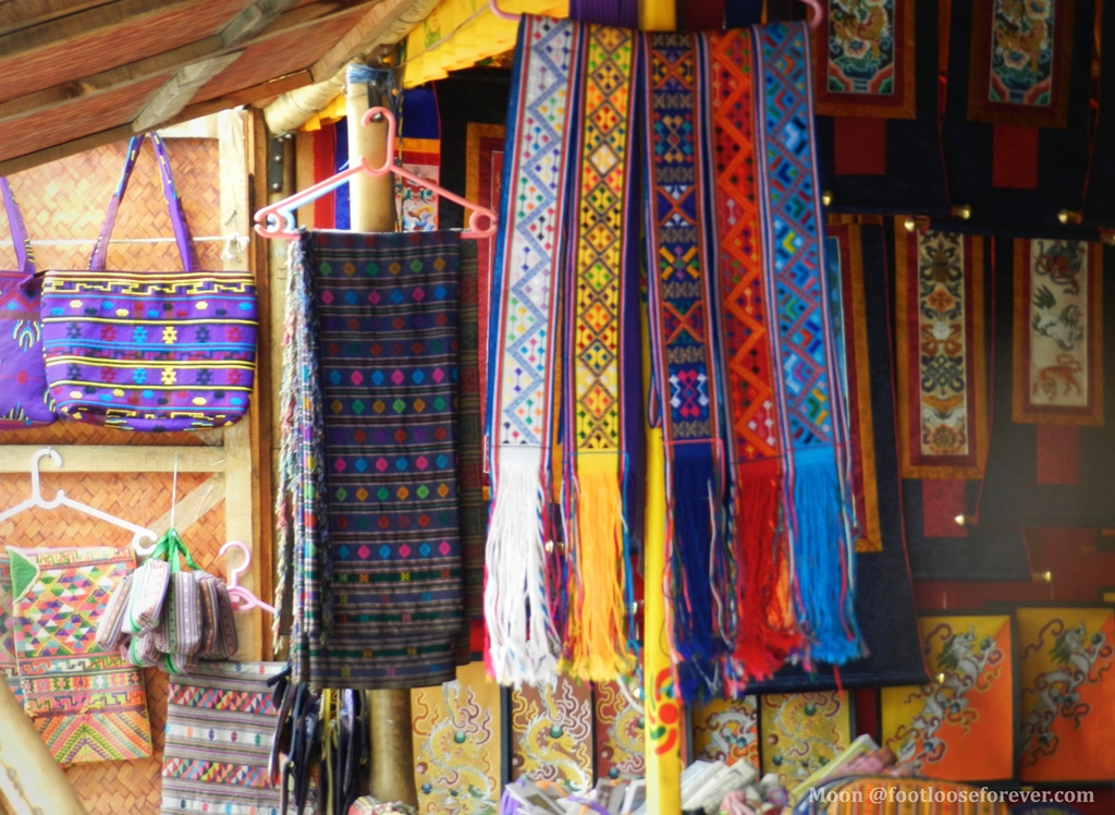 textile, bhutan, thimphu, handicraft market