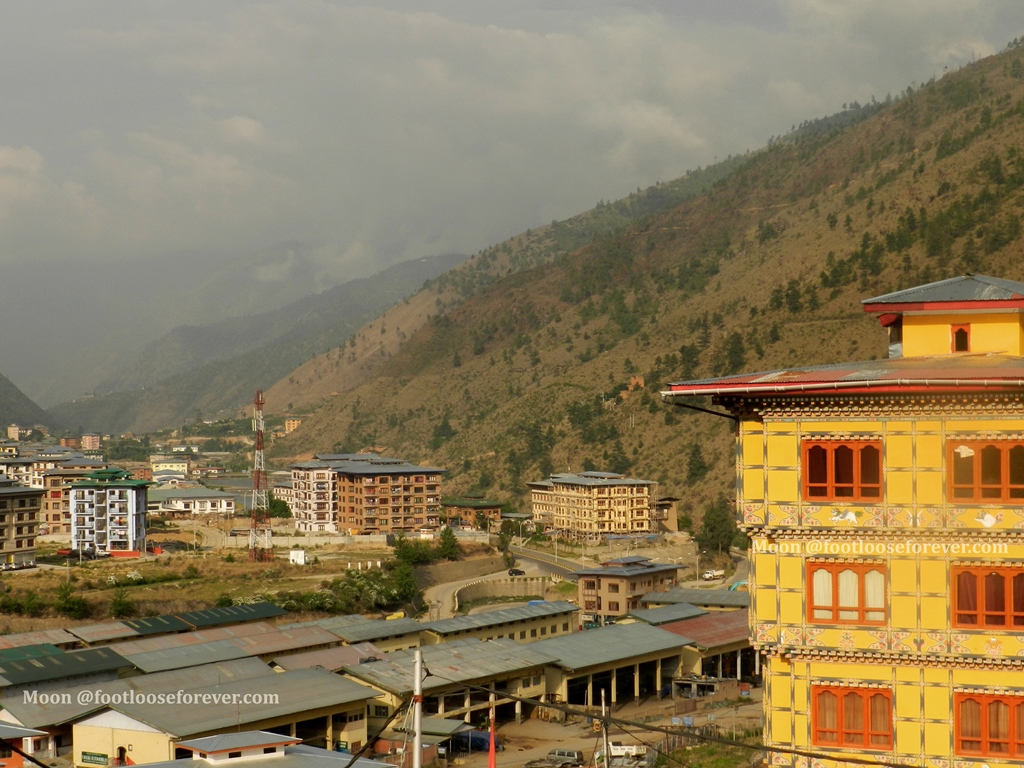 buildings in thimphu, bhutan