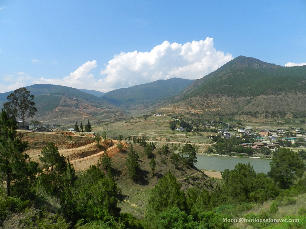 wangdue, lobesa valley, wangdue phodrang, bhutan