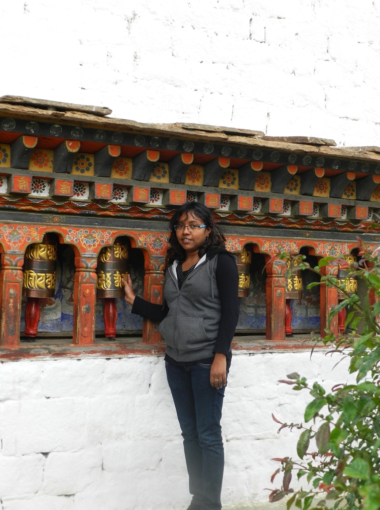 at kichu monastery, paro, bhutan