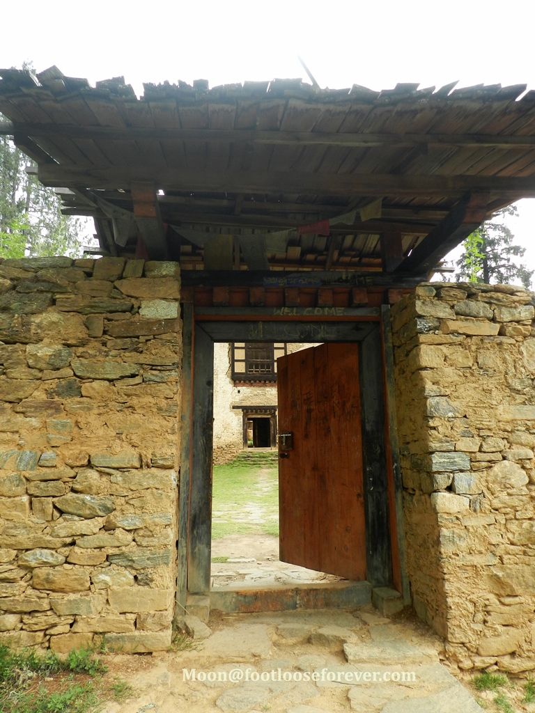 Drukgyel dzong, paro, bhutan