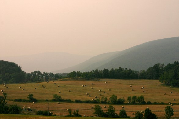 rolling hills of west virginia, morgantown, wv