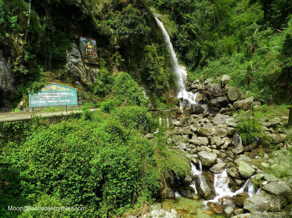 seven sisters waterfalls, lachung, sikkim