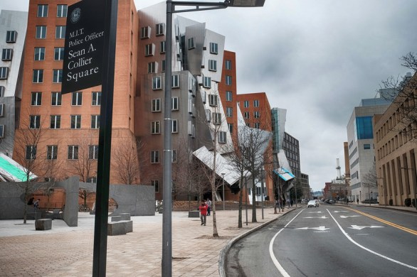 Frank Gehry building MIT, Cambridge, Massachusetts