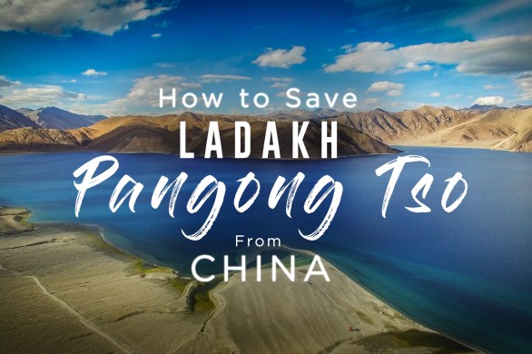 Pangong lake, ladakh